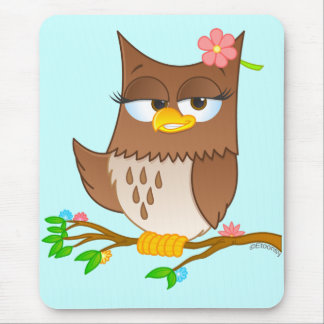 Tapis De Souris Bande dessinée mignonne Mousepad d'Olivia VonHoot