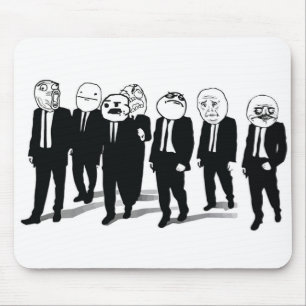 Tapis De Souris Bande Mousepad de rage