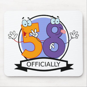 Tapis De Souris Bannière d'anniversaire officielle 58