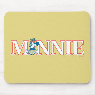 Tapis De Souris Bannière de nom Minnie classique