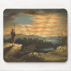 Tapis De Souris Bannière Notre Ciel Né