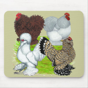 Tapis De Souris Bantams en plumes Legs