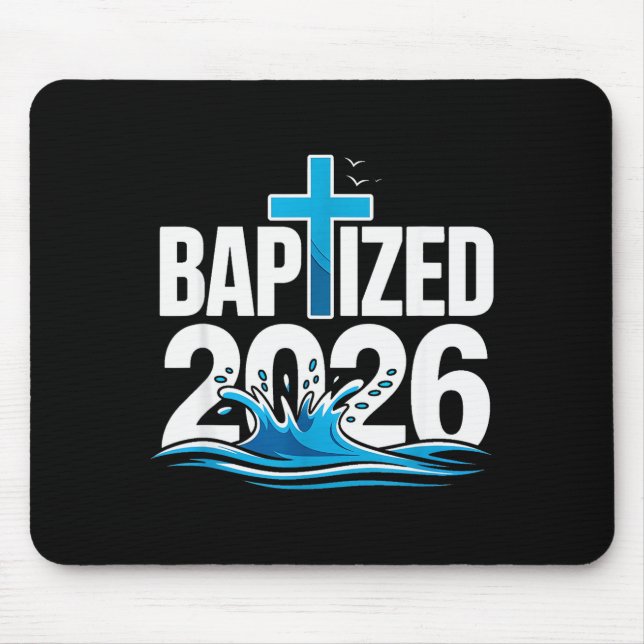 Tapis De Souris Baptized 2026  (Devant)