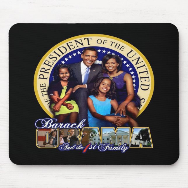 Tapis De Souris Barack Obama'08 (Devant)