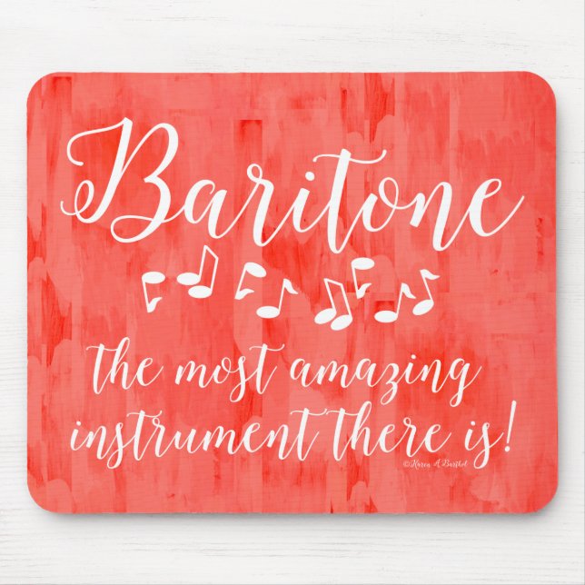 Tapis De Souris Baritone Extraordinaire (Devant)