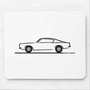 Tapis De Souris Barracuda de Plymouth 1968