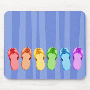 Tapis De Souris Bascules électroniques d'arc-en-ciel