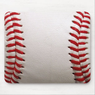 Tapis De Souris Baseball et Softball Couture Rouge