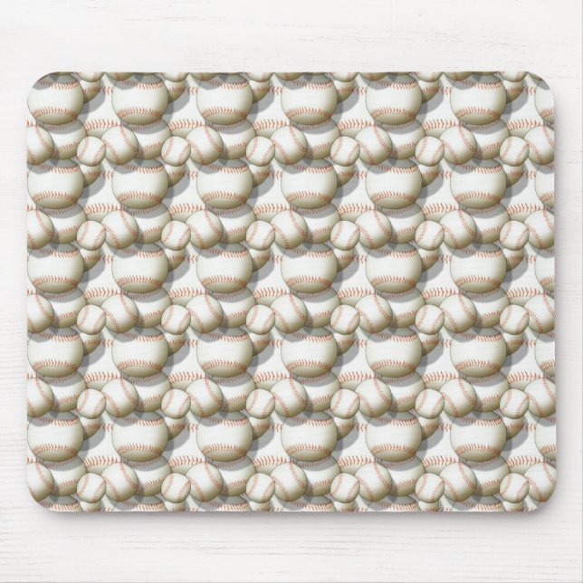 Tapis De Souris Baseballs (Devant)