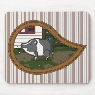 Tapis de souris Basil le Cochon