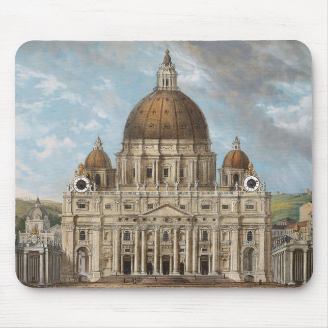 Tapis De Souris Basilique Saint-Pierre de la Cité du Vatican (Devant)
