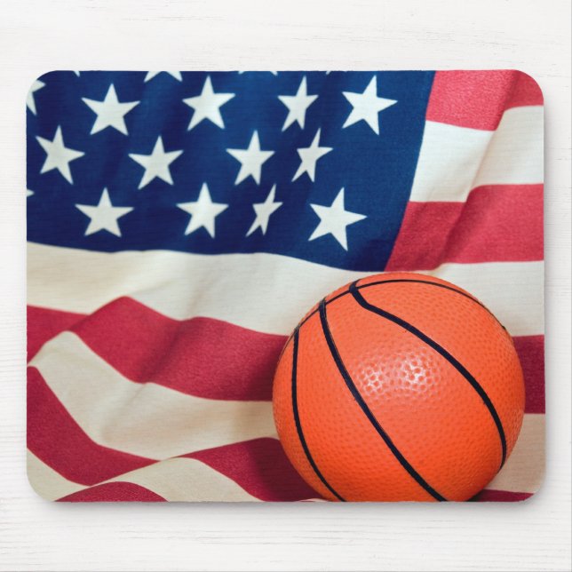 Tapis De Souris Basket-ball américain (Devant)