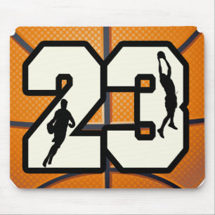 Tapis De Souris Basket-ball du numéro 23
