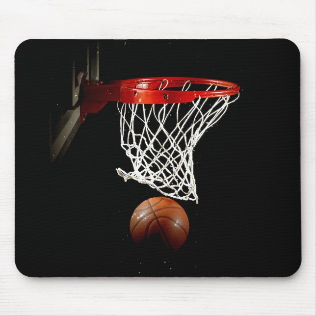 Tapis De Souris Basket-ball et Net (Devant)