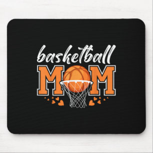 Tapis De Souris Basket-ball Maman Mama Mères Jeu Jour Basket-ball 
