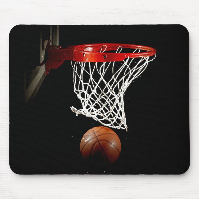 Tapis De Souris Basket-ball unique et mousepad Net (Devant)