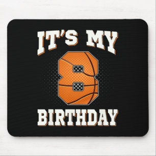 Tapis De Souris Basketball C'est mon 8e anniversaire 8 ans Garçon