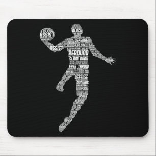 Tapis De Souris Basketball Enfants garçons Hommes