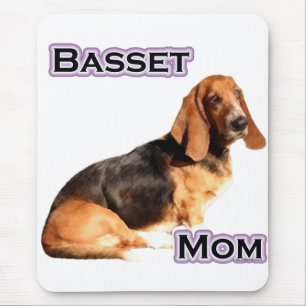 Tapis De Souris Basset Hound Maman 4