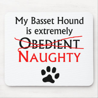 Tapis De Souris Basset Hound vilain