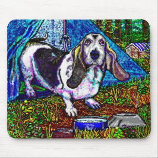 Tapis De Souris Basset Mousepad campant