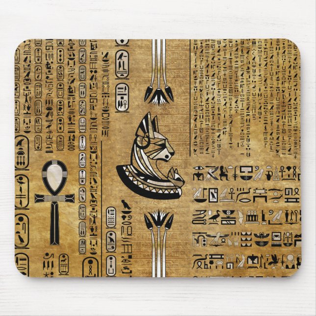Tapis De Souris Bastet - Déesse égyptienne (Devant)