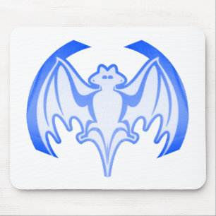 Tapis De Souris Bat Blue Inv Le MUSÉE Zazzle Cadeaux