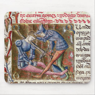 Tapis De Souris Bataille Chronicles de Gomez Martin El Cid 'de