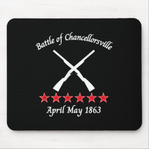 Tapis De Souris Bataille Civile De Chancellorsville Virginia