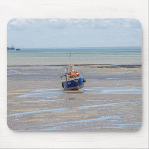 Tapis De Souris Bateau à marée basse mousepad