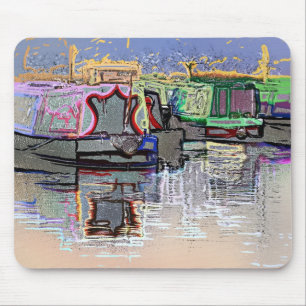 TAPIS DE SOURIS BATEAUX DE CANAL