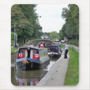 TAPIS DE SOURIS BATEAUX DE CANAL