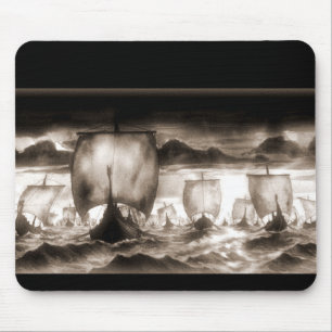 TAPIS DE SOURIS BATEAUX DE VIKING