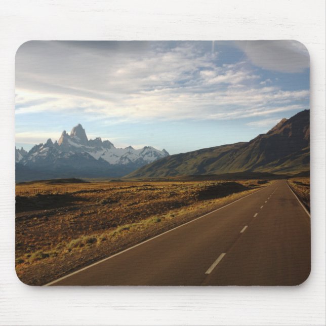 Tapis De Souris Bâti Fitz Roy et bâti Cerro Torre (Devant)