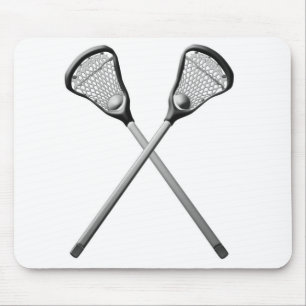 Tapis De Souris Bâtons de lacrosse