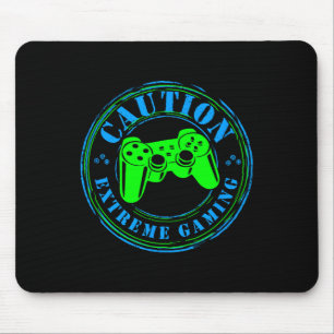 Tapis De Souris Battement de cœur de joueur de jeu vidéo sur l'ama