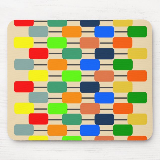 Tapis De Souris Bauhaus inspiré (Devant)