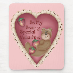 Tapis De Souris Be My Beary Special Valentine Mousepad