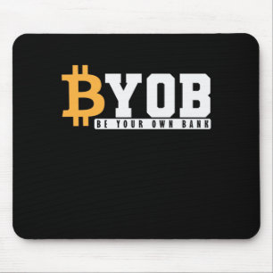Tapis De Souris Be your own Bank Bitcoin Wallet