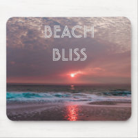 Beach Bliss Tropical Paradise Sunset Editable