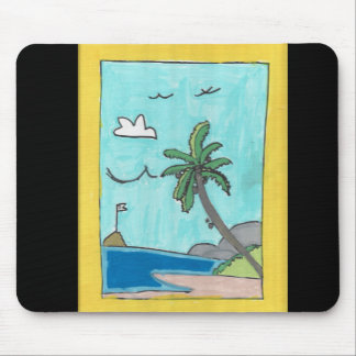 Tapis De Souris Beach Scene Mousepad