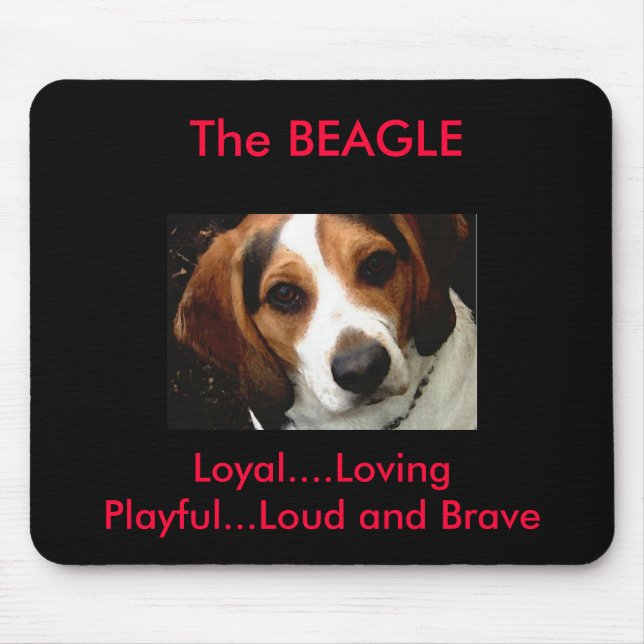 Tapis De Souris Beagle (Devant)
