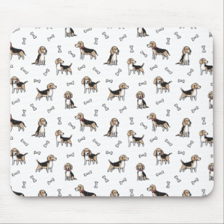 Tapis De Souris Beagle chiens motif