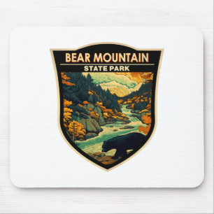 Tapis De Souris Bear Mountain State Park New York Voyage Vintage 