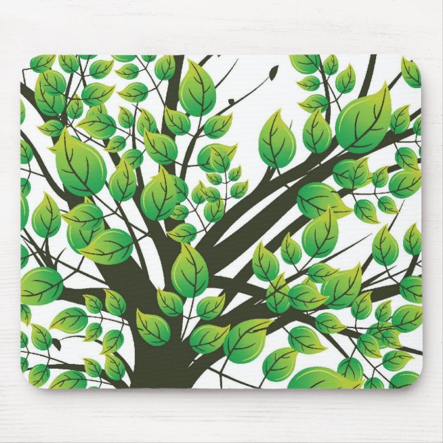 Tapis De Souris Beau arbre (Devant)
