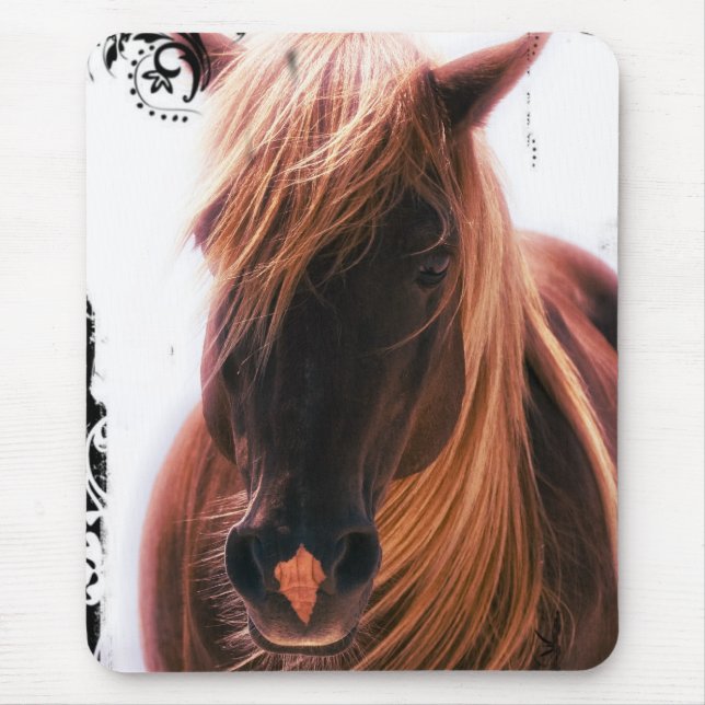 Tapis De Souris Beau Cheval (Devant)