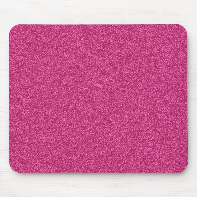Tapis De Souris Beau effet parties scintillant rose chaud girly ar (Devant)