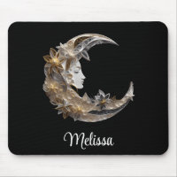 Beau visage dans la lune