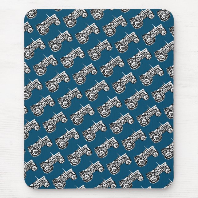 Tapis De Souris beaucoup d'anciens tracteurs de fergison gris mass (Devant)