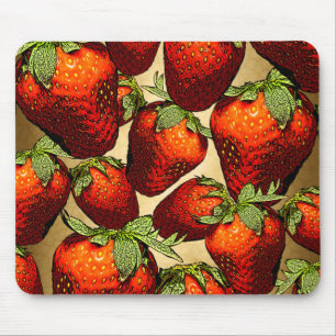 Tapis De Souris Beaucoup de fraises